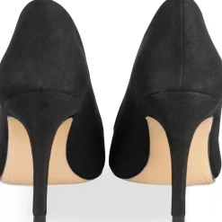 Escarpins NOIR Femme Motif Uni A Enfiler