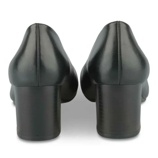 Escarpins NOIR Femme Motif Uni A Enfiler