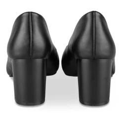 Escarpins NOIR Femme Motif Uni A Enfiler