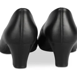 Escarpins NOIR Femme Motif Uni A Enfiler