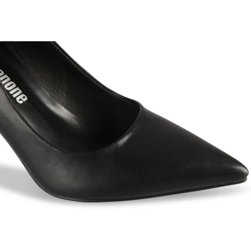 Escarpins NOIR Femme Motif Uni A Enfiler