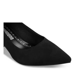 Escarpins NOIR Femme Motif Uni A Enfiler