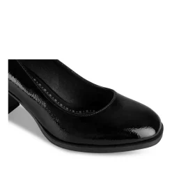 Escarpins NOIR Femme Motif Uni A Enfiler