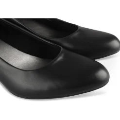Escarpins NOIR Femme Motif Uni A Enfiler