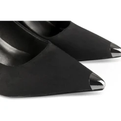 Escarpins NOIR Femme Motif Uni A Enfiler