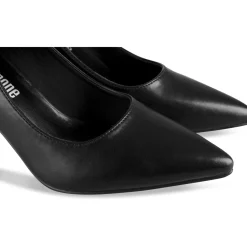 Escarpins NOIR Femme Motif Uni A Enfiler