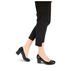 Escarpins NOIR Femme Motif Uni A Enfiler