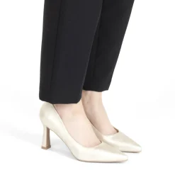 Escarpins OR Femme Motif Uni A Enfiler