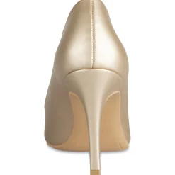 Escarpins OR Femme Motif Uni A Enfiler