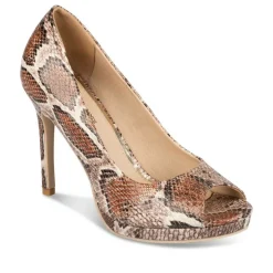 Escarpins Plateforme MARRON Femme