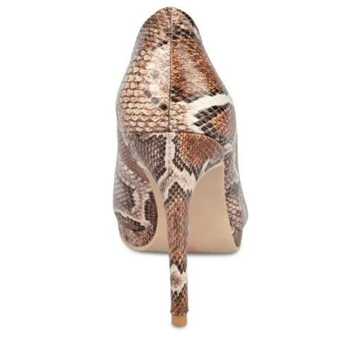 Escarpins Plateforme MARRON Femme