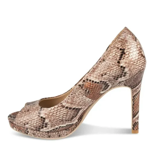Escarpins Plateforme MARRON Femme