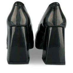 Escarpins Plateforme NOIR Femme Motif Uni A Enfiler