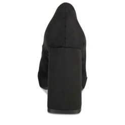 Escarpins Plateforme NOIR Femme Motif Uni A Enfiler