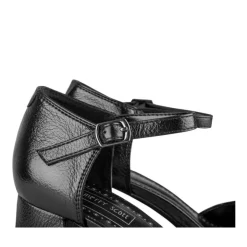 Escarpins Plateforme NOIR Femme Motif Uni A Enfiler