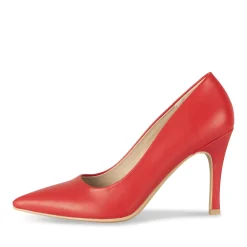 Escarpins ROUGE Femme Motif Uni A Enfiler