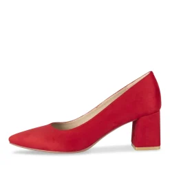 Escarpins ROUGE Femme Motif Uni A Enfiler