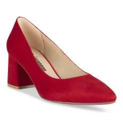 Escarpins ROUGE Femme Motif Uni A Enfiler