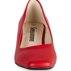 Escarpins ROUGE Femme Motif Uni A Enfiler