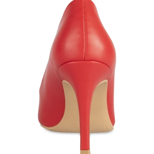 Escarpins ROUGE Femme Motif Uni A Enfiler