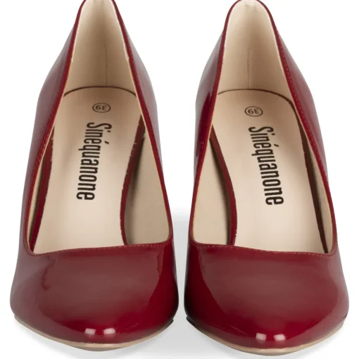 Escarpins ROUGE Femme Motif Vernis A Enfiler