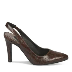 Escarpins Slingback MARRON Femme