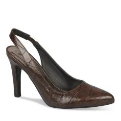 Escarpins Slingback MARRON Femme