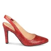 Escarpins Slingback ROUGE Femme