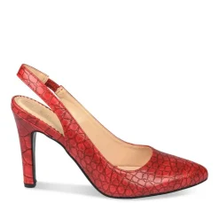 Escarpins Slingback ROUGE Femme