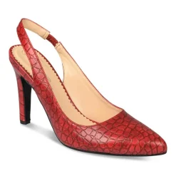 Escarpins Slingback ROUGE Femme