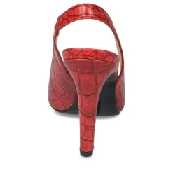 Escarpins Slingback ROUGE Femme