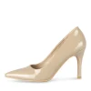 Escarpins TAUPE Femme Motif Vernis A Enfiler