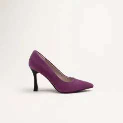 Escarpins VIOLET Femme CUIR Motif Uni A Enfiler