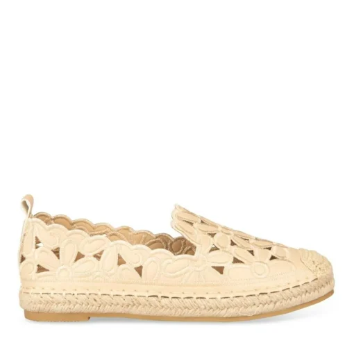 Espadrilles BEIGE Femme A Enfiler