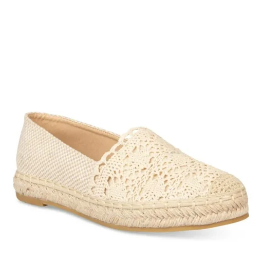 Espadrilles BEIGE Femme A Enfiler