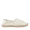 Espadrilles BEIGE Femme Motif Uni A Enfiler