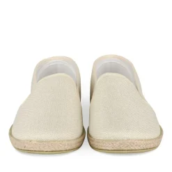 Espadrilles BEIGE Femme Motif Uni A Enfiler