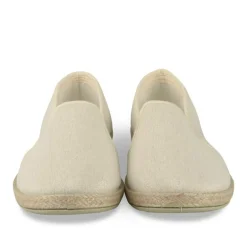 Espadrilles BEIGE Femme Motif Paillettes A Enfiler