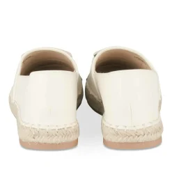 Espadrilles BEIGE Femme Motif Uni A Enfiler