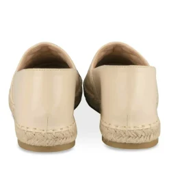 Espadrilles BEIGE Femme Motif Uni A Enfiler