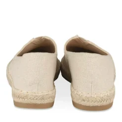 Espadrilles BEIGE Femme Motif Uni A Enfiler