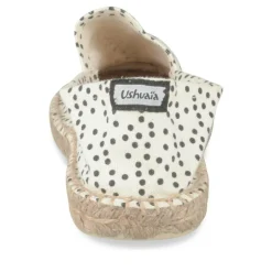 Espadrilles BEIGE Femme Motif Uni A Enfiler