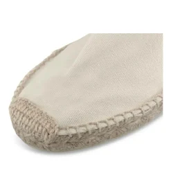 Espadrilles BEIGE Femme Motif Uni A Enfiler