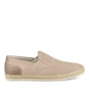 Espadrilles BEIGE Homme Motif Uni Lacets