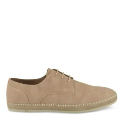 Espadrilles BEIGE Homme Motif Uni Lacets