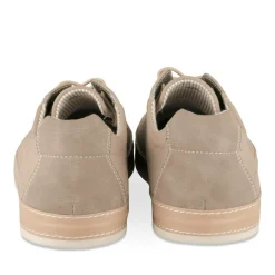 Espadrilles BEIGE Homme Motif Uni Lacets