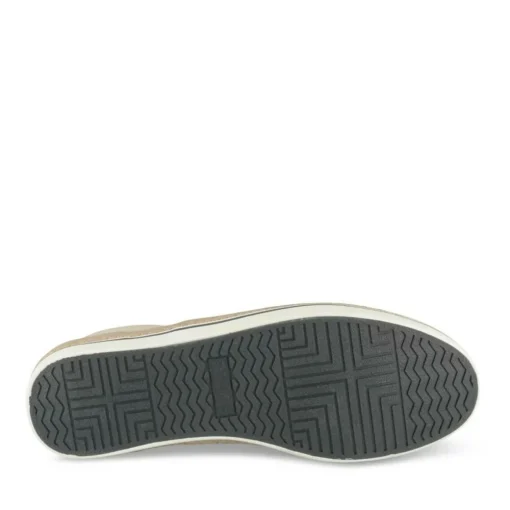 Espadrilles BEIGE Homme Motif Uni Lacets