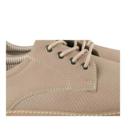 Espadrilles BEIGE Homme Motif Uni Lacets