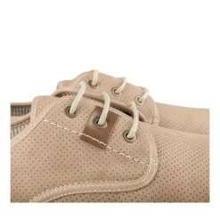 Espadrilles BEIGE Homme Motif Uni Lacets