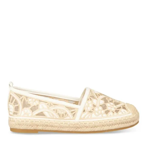 Espadrilles BLANC Femme A Enfiler